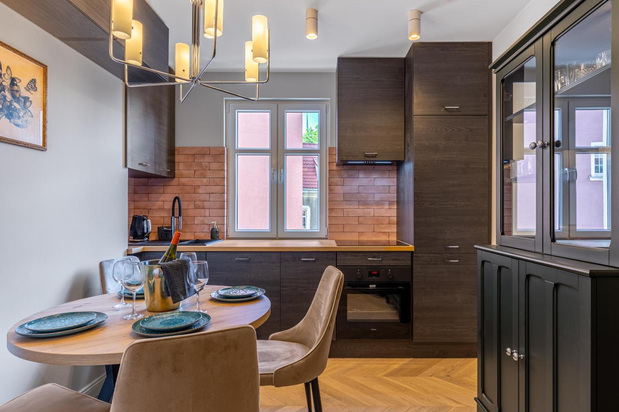 Stylowy Apartament W Sercu Starowki Z Widokiem Na Motlawe Gdańsk Exterior foto